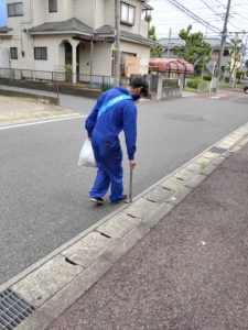 2023年5月3日向小金4丁目重点ごみ拾い